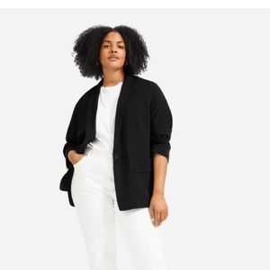 New Everlane Easy Blazer Black